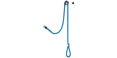 Dissipatore e moschettoni|Lanyard and carabiners